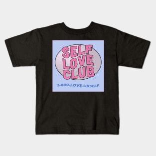 SELF LOVE CLUB - love urself Kids T-Shirt